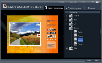 Flash Gallery Builder screenshot 2