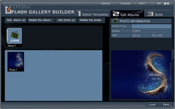 Flash Gallery Builder screenshot 3