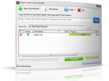 Flash Game Downloader screenshot