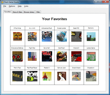 Flash Game Studio screenshot