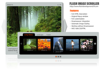 Flash Image Scroller screenshot