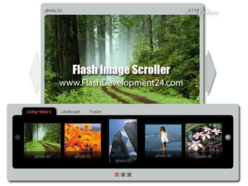 Flash Image Scroller screenshot 2