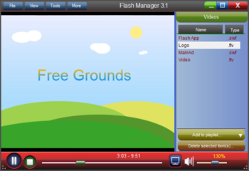 Flash Manager screenshot