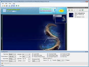 Flash Media Show Standard screenshot