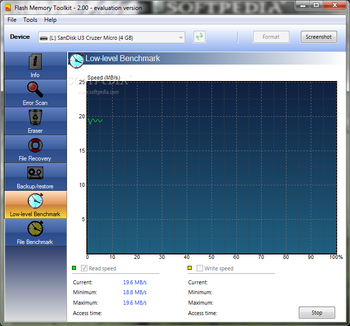 Flash Memory Toolkit screenshot 6