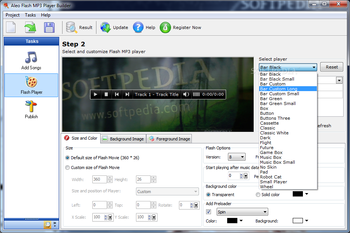 Flash MP3 Player Builder screenshot 2
