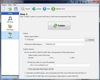 Flash MP3 Player Builder screenshot 3