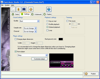 Flash Music Studio screenshot 2