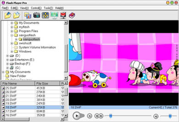 Flash Player Pro screenshot