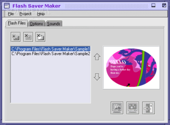 Flash Saver Maker screenshot