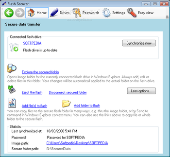 Flash Securer screenshot