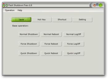 Flash Shutdown Free screenshot
