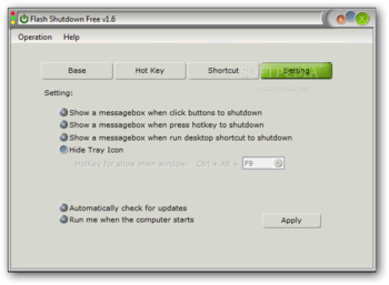 Flash Shutdown Free screenshot 4