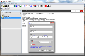 Flash Site Creator screenshot 2