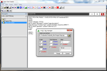Flash Site Creator screenshot 3