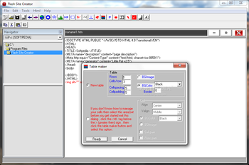 Flash Site Creator screenshot 5