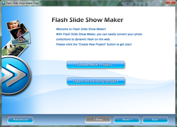 Flash Slide Show Maker Free screenshot