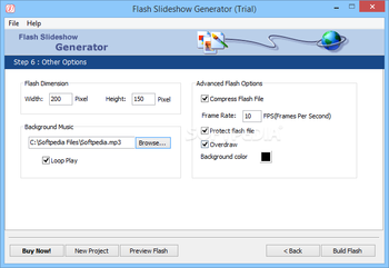 Flash Slideshow Generator screenshot 7