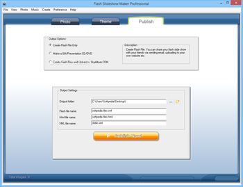 Flash SlideShow Maker Professional screenshot 9