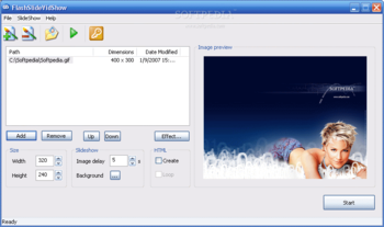 Flash SlideVidShow screenshot