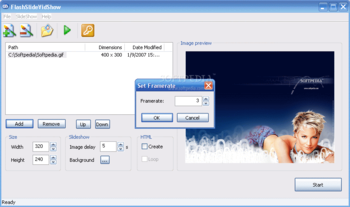Flash SlideVidShow screenshot 3