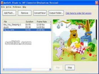 Flash to 3GP Converter screenshot 2