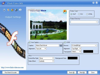 Flash Video MX screenshot