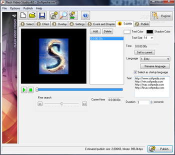 Flash Video Studio screenshot 6