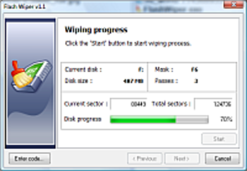 Flash Wiper screenshot