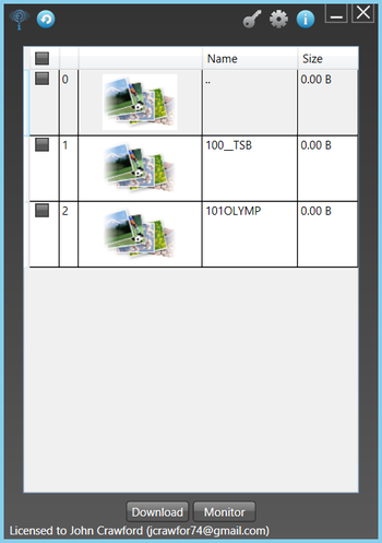 FlashAirDownloader screenshot 4