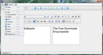 flashcard2000 screenshot 2