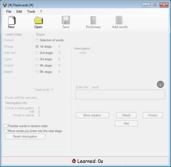 Flashcards Portable screenshot