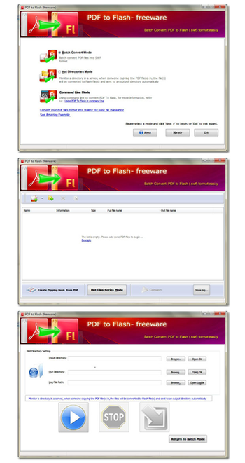 Flashcatalogmaker Free PDF to Flash screenshot
