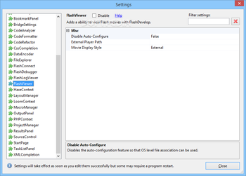 FlashDevelop screenshot 16