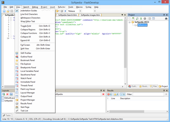 FlashDevelop screenshot 4