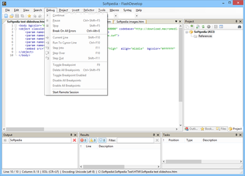 FlashDevelop screenshot 6