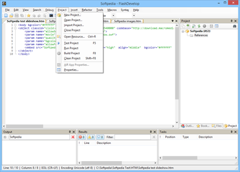 FlashDevelop screenshot 7