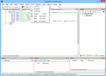 FlashDevelop screenshot 8