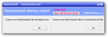 Flashexeshell screenshot