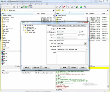 FlashFXP screenshot 4
