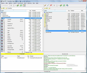FlashFXP screenshot 7