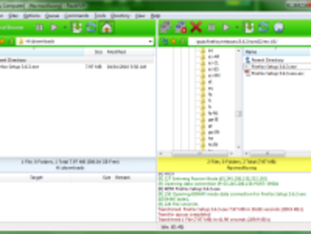 FlashFXP screenshot 2