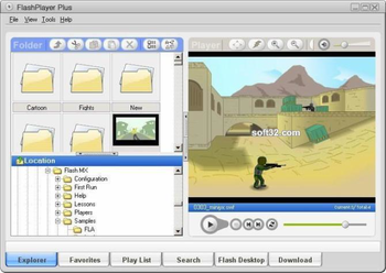 FlashPlayer Plus screenshot