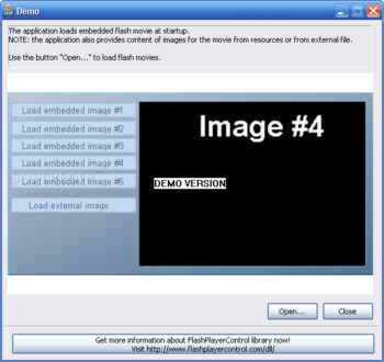 FlashPlayerControl screenshot