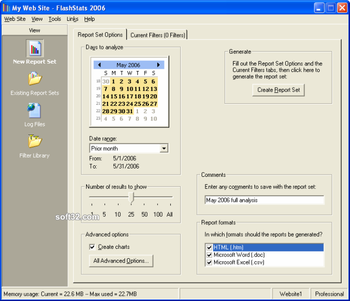 FlashStats 2006 screenshot 3
