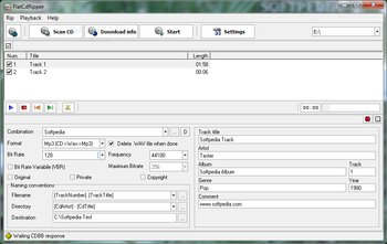 FlatCdRipper screenshot