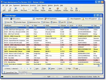 Fleet Maintenance Pro Deluxe screenshot 3