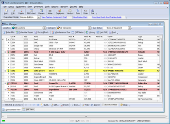 Fleet Maintenance Pro Standard screenshot