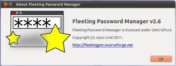 Fleeting Password Manager Portable screenshot
