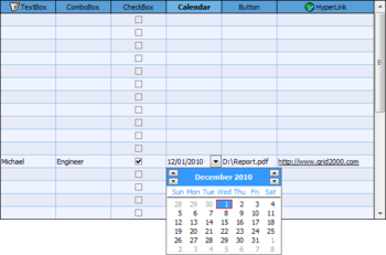 FlexCell Grid Control for .NET screenshot